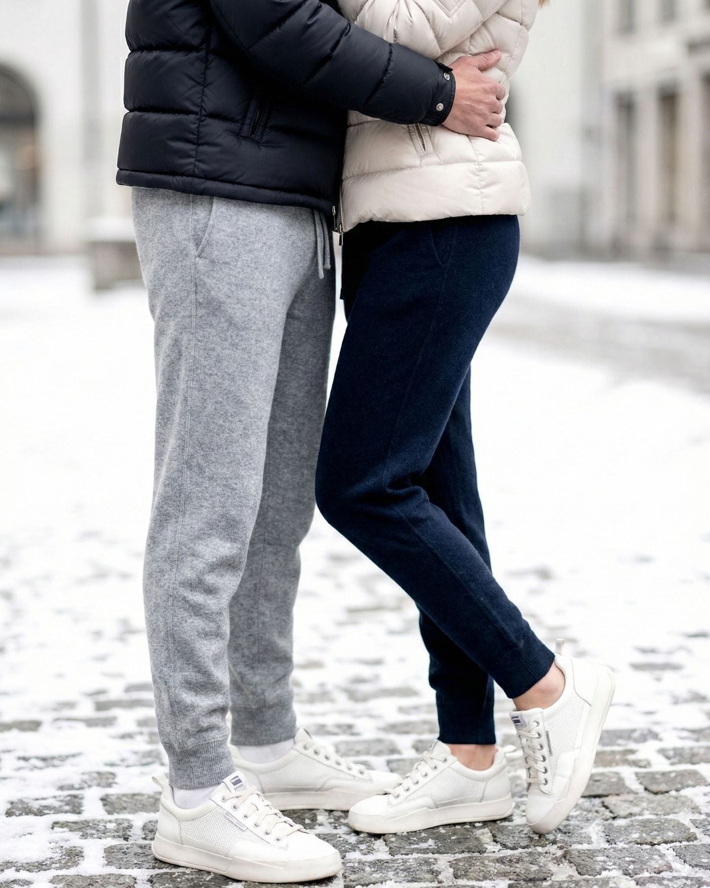 Freizeithose Marineblau