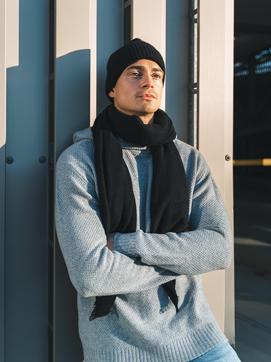 Set: Mütze und Schal