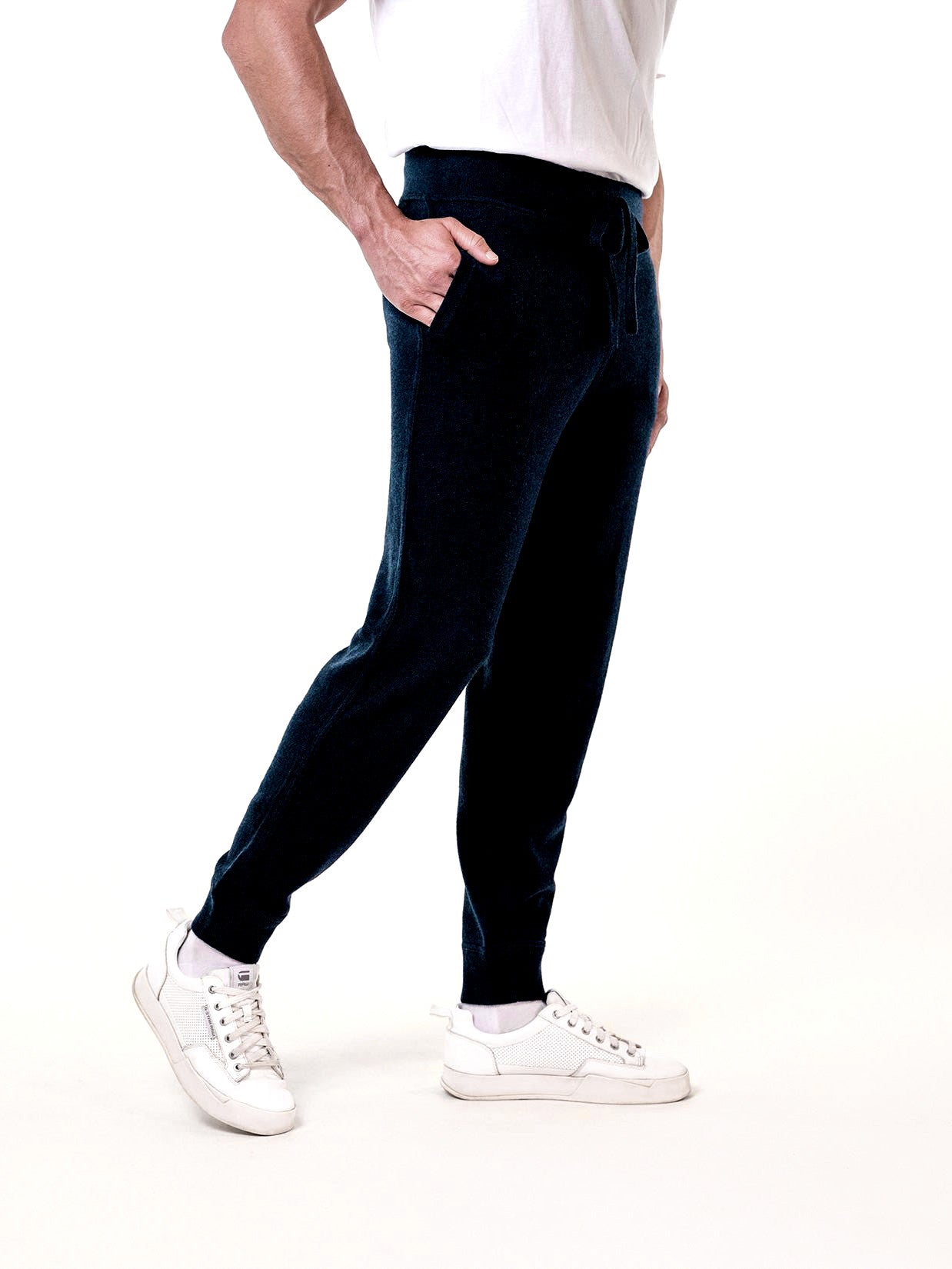Freizeithose Marineblau