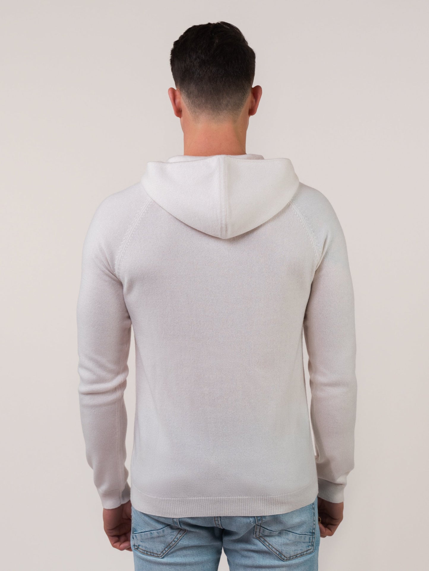 Athletic Hoodie fitted - creme