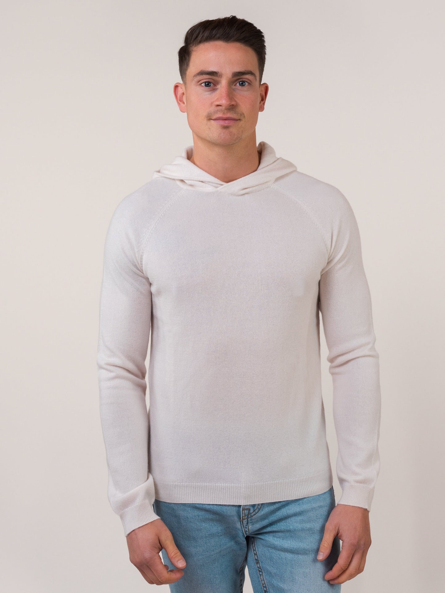 Athletic Hoodie fitted - creme