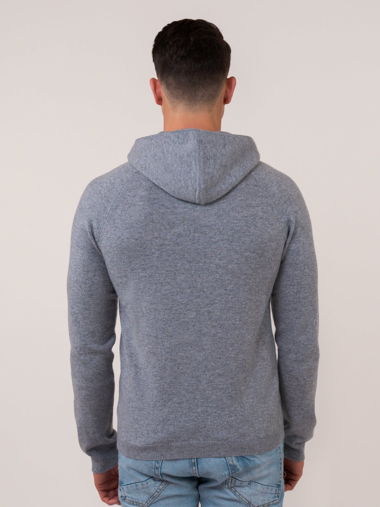 Athletic Hoodie fitted - light grey