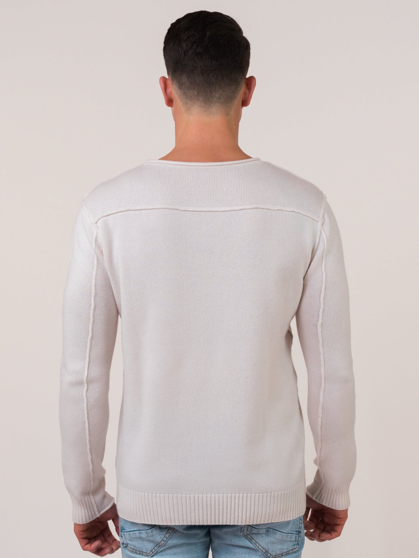 High End Roundneck - creme