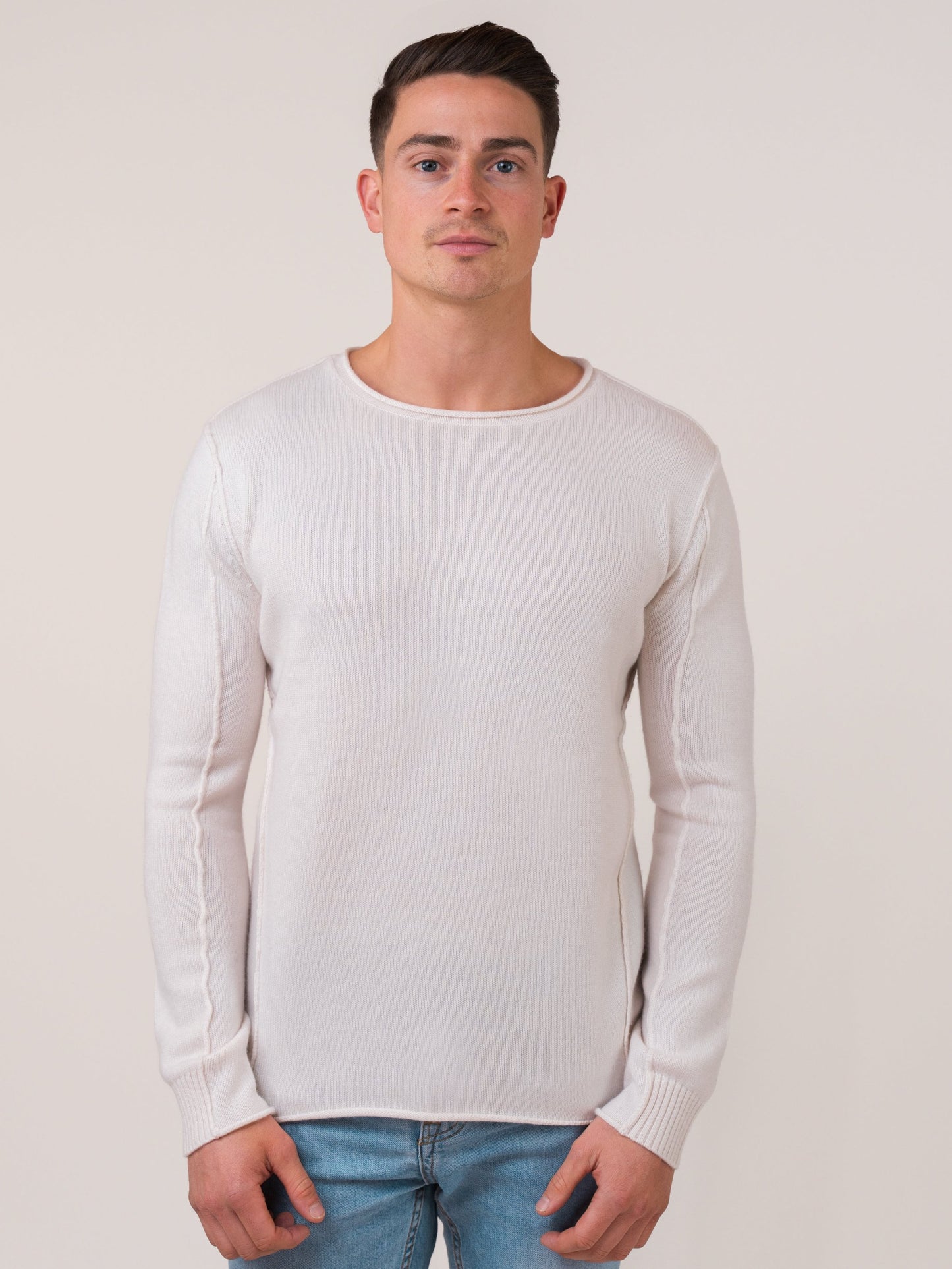 High End Roundneck - creme