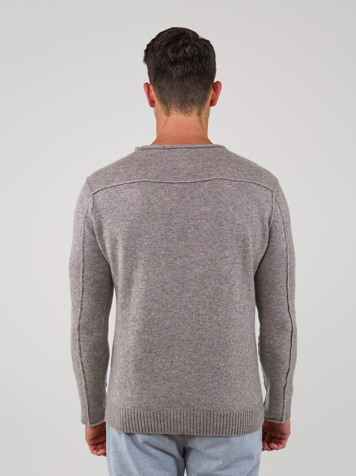 High End Roundneck - taupe