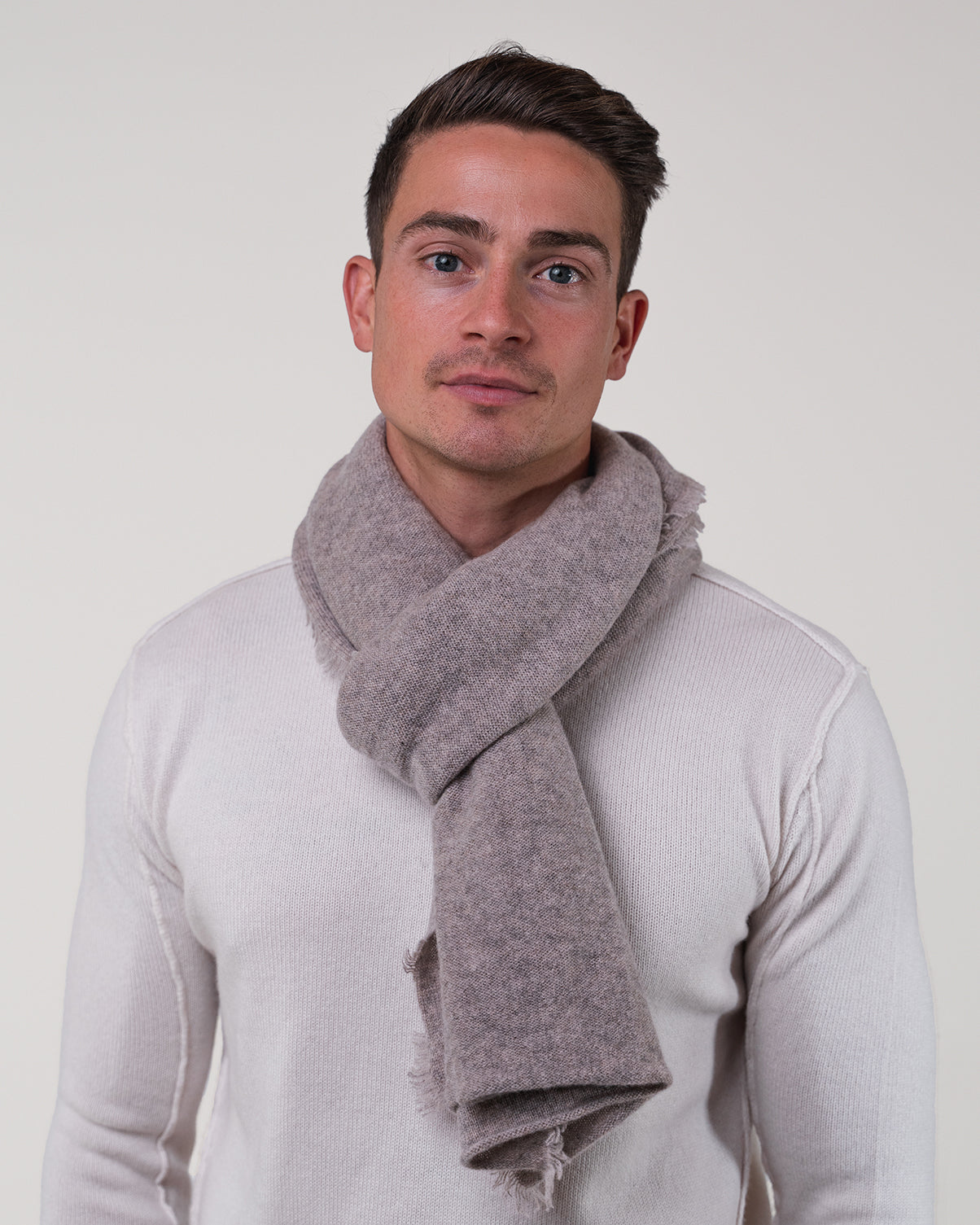 Schal Taupe