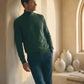 Essentials Rollkragen Moosgrün