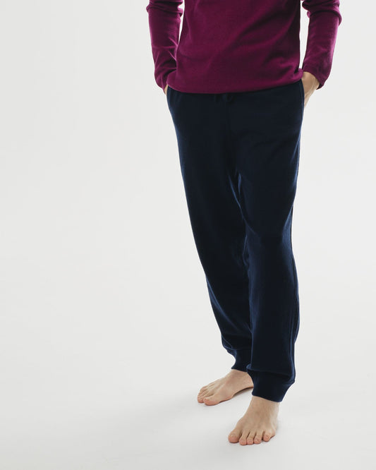 Freizeithose Marineblau