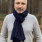Schal Marineblau