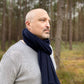 Schal Marineblau