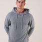 Kaschmir Oversized Hoodie in grau