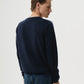 Essentials Rundhals Marineblau