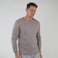 Premium Rundhals Taupe