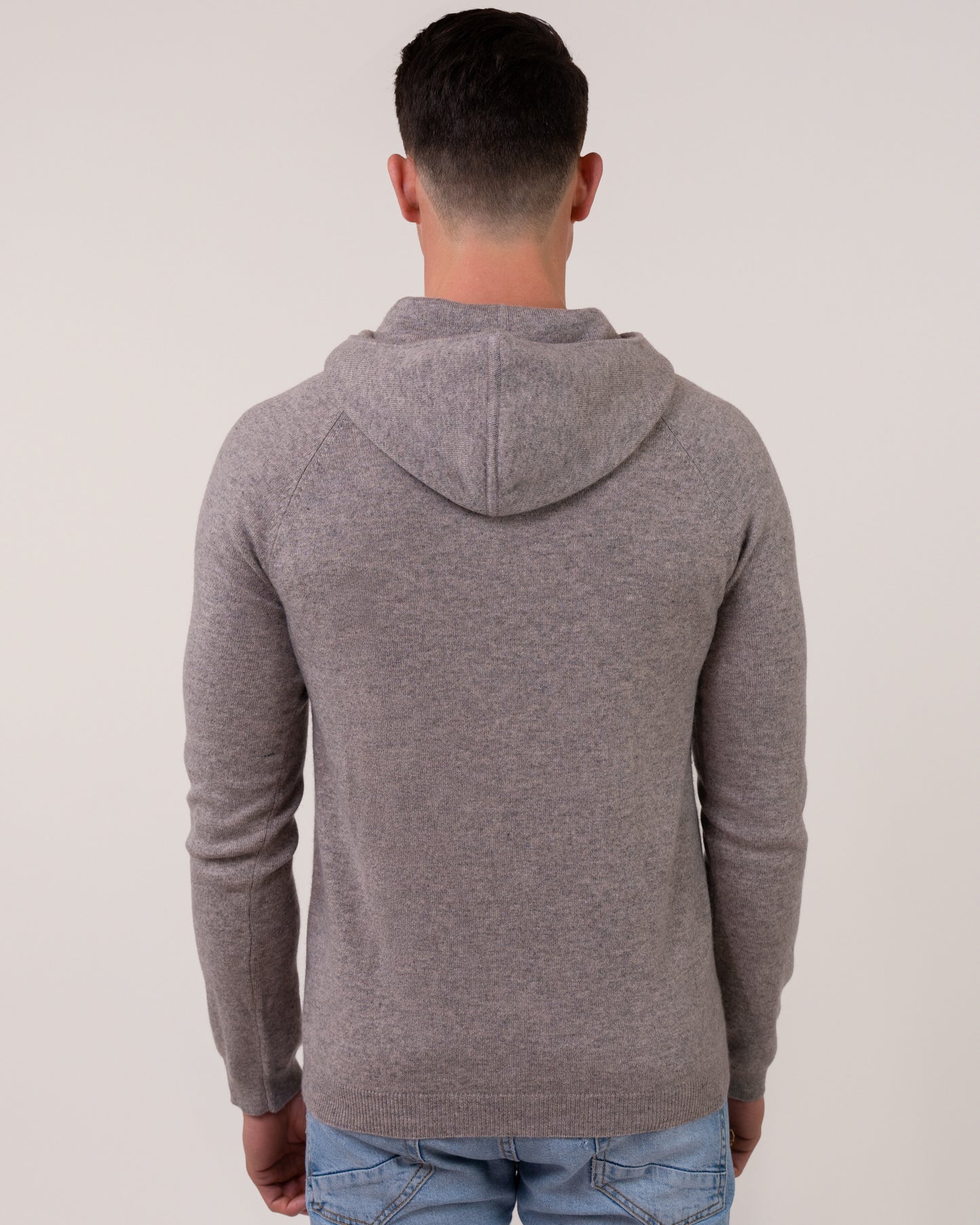Athletic Hoodie fitted - taupe