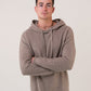 Oversized Hoodie Dunkeltaupe