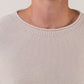 Oversized Rundhals Creme
