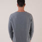 Oversized Rundhals Grau