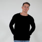 Premium Rundhals Schwarz