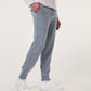 Kaschmir Hose grau Seite