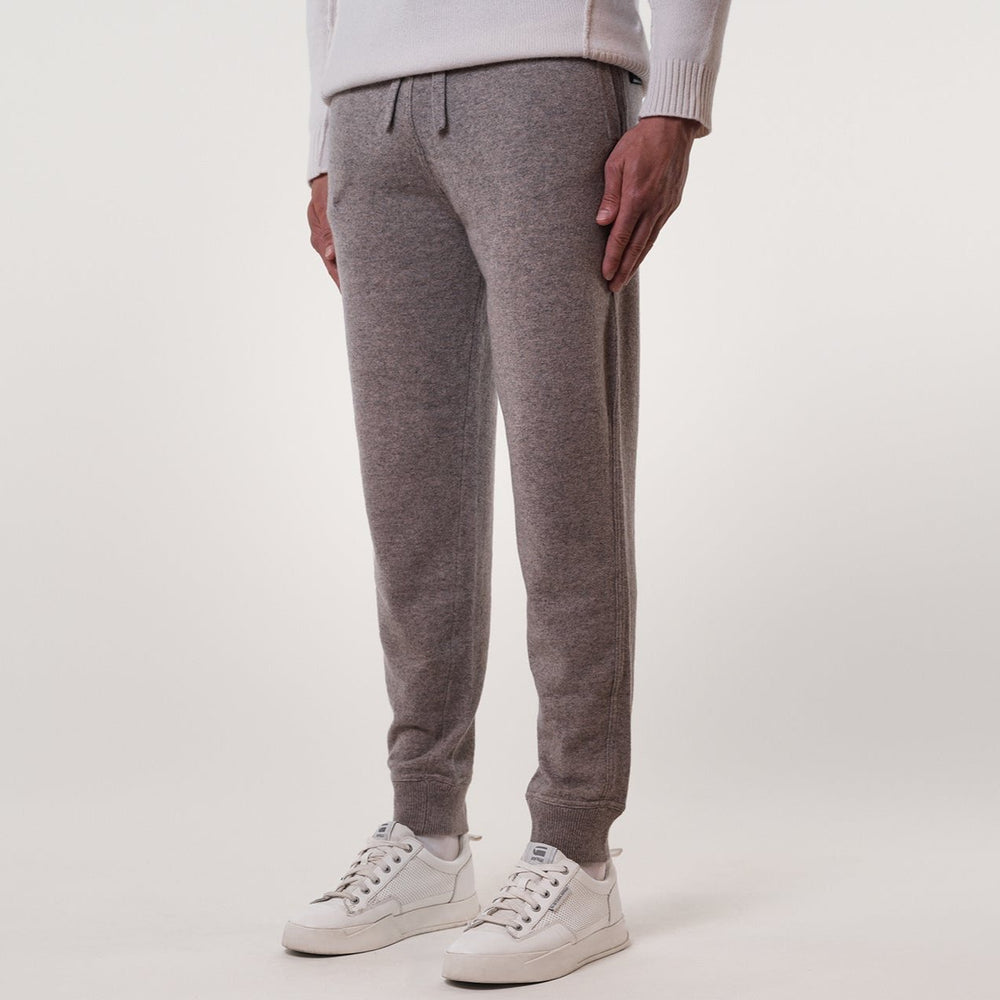 Kaschmir Hose taupe vorne